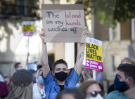 NHS workers march to Downing Street to demand a pay rise.