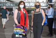 EU travel quarantine restrictions - travellers at Malaga airport 