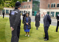 Boris Johnson North Yorkshire Police visit