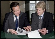 David Cameron and Jo Johnson