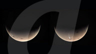 elongated cloud on Mars