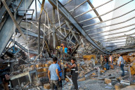 NEWS - Beirut: Verletzte und erste Rettungsdienste nach Explosion 