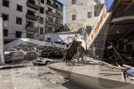 Aftermath of catastrophic explosion, Beirut, Lebanon
