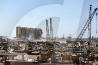 Aftermath of catastrophic explosion, Beirut, Lebanon