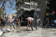 Aftermath of catastrophic explosion, Beirut, Lebanon