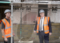 Boris Johnson visits Housing project in Warrington