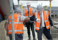Boris Johnson visits Housing project in Warrington