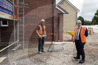 Boris Johnson visits Housing project in Warrington