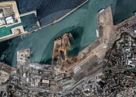 NEWS - Explosion in Beirut: Satellitenbilder zeigen das Ausmass der Verwüstung