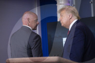 President Donald Trump Removed from Briefing Room by Secret Service