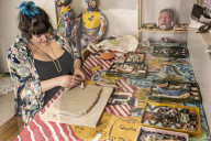 Artists in lockdown in the their studios