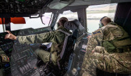 RAF A400M support the Home Office and UK Border Force in the Channel