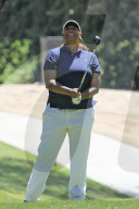 Queen Latifah, 50, enjoys a healthy round of golf with a friend in Beverly Hills. 
