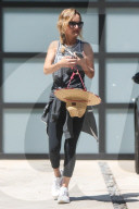 Chef Giada De Laurentiis is seen leaving Erewhon in Los Angeles. 