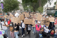 A Level Students Protest Downgrading of Results