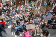 A Level Students Protest Downgrading of Results