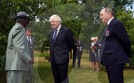 Boris Johnson VJ Day 75th Anniversary