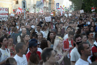 NEWS - Belarus:  Kundgebung der Opposition in Minsk
