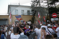 NEWS - Belarus:  Kundgebung der Opposition in Minsk
