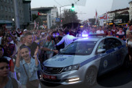 NEWS - Belarus:  Kundgebung der Opposition in Minsk
