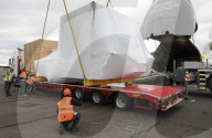 GIANT CARGO AIRCRAFT DELIVERS NEW RAF LOSSIEMOUTH SIMULATOR
