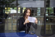 GCSE results day at Harris Secondary, St Johns Wood.