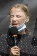 NEWS - Greta Thunberg nach einem Gespräch mit Bundeskanzlerin Merkel in Berlin