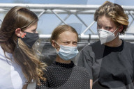 NEWS - Greta Thunberg nach einem Gespräch mit Bundeskanzlerin Merkel in Berlin