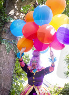 Peter Duncan as Dame Trott in Panto Online's 'Jack and the Beanstalk'