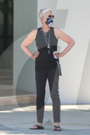 EXKLUSIV - Jamie Lee Curtis, 60, auf dem Weg zu einem Treffen in Beverly Hills