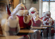 The Ministry of Fun hosts the annual Santa school at Southwark Cathedral, making sure performers are the perfect Father Christmas.