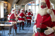 The Ministry of Fun hosts the annual Santa school at Southwark Cathedral, making sure performers are the perfect Father Christmas.