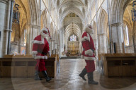 The Ministry of Fun hosts the annual Santa school at Southwark Cathedral, making sure performers are the perfect Father Christmas.
