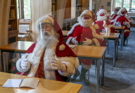 The Ministry of Fun hosts the annual Santa school at Southwark Cathedral, making sure performers are the perfect Father Christmas.