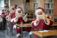 The Ministry of Fun hosts the annual Santa school at Southwark Cathedral, making sure performers are the perfect Father Christmas.