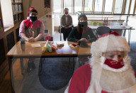 The Ministry of Fun hosts the annual Santa school at Southwark Cathedral, making sure performers are the perfect Father Christmas.