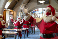 The Ministry of Fun hosts the annual Santa school at Southwark Cathedral, making sure performers are the perfect Father Christmas.