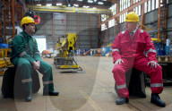 Boris Johnson Appledore Shipyard