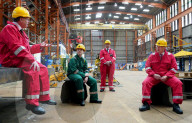 Boris Johnson Appledore Shipyard
