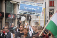 NEWS - Coronavirus: Proteste gegen Coronavirus-Massnahmen in Berlin