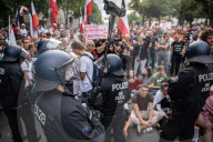 NEWS - Coronavirus: Proteste gegen Coronavirus-Massnahmen in Berlin