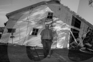Iowa's farmers count the cost of a rare storm – photo essay. The hurricane-like storm, called a derecho, tore through Iowa this month, damaging buildings and threatening the harvest.