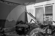 Iowa's farmers count the cost of a rare storm – photo essay. The hurricane-like storm, called a derecho, tore through Iowa this month, damaging buildings and threatening the harvest.