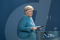 NEWS - Statement von Bundeskanzlerin Angela Merkel zum Fall Nawalny im Berliner Kanzleramt