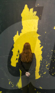 Georg Baselitz Darkness Goldness
