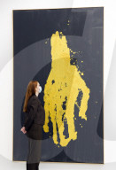Georg Baselitz Darkness Goldness