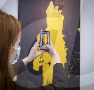Georg Baselitz Darkness Goldness