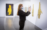Georg Baselitz Darkness Goldness