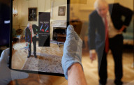 Boris Johnson attends Tech Week Showcase at No10