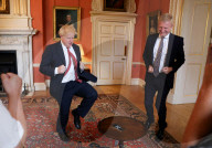 Boris Johnson attends Tech Week Showcase at No10